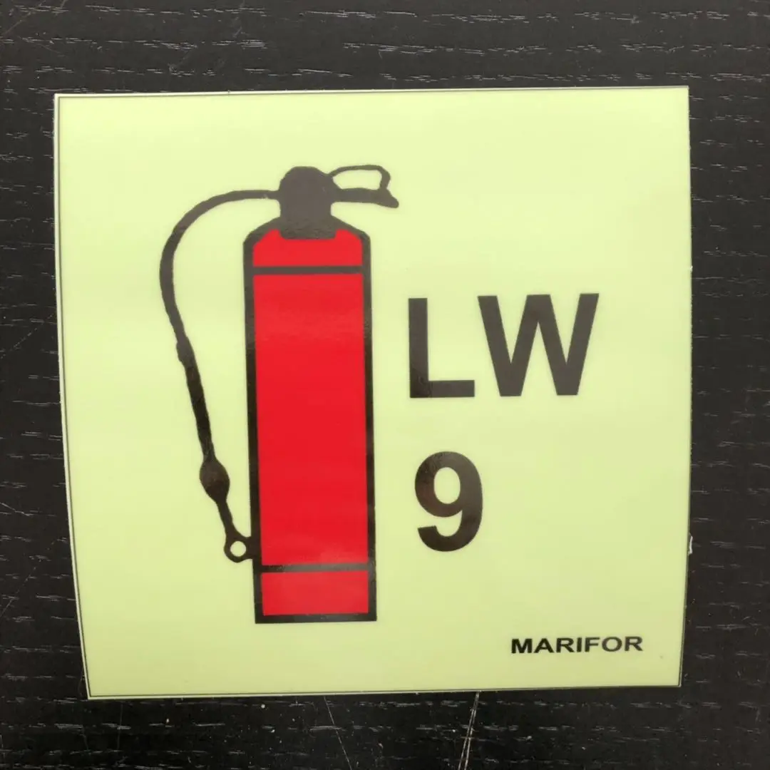 Sticker glow in the dark luminous glow tape