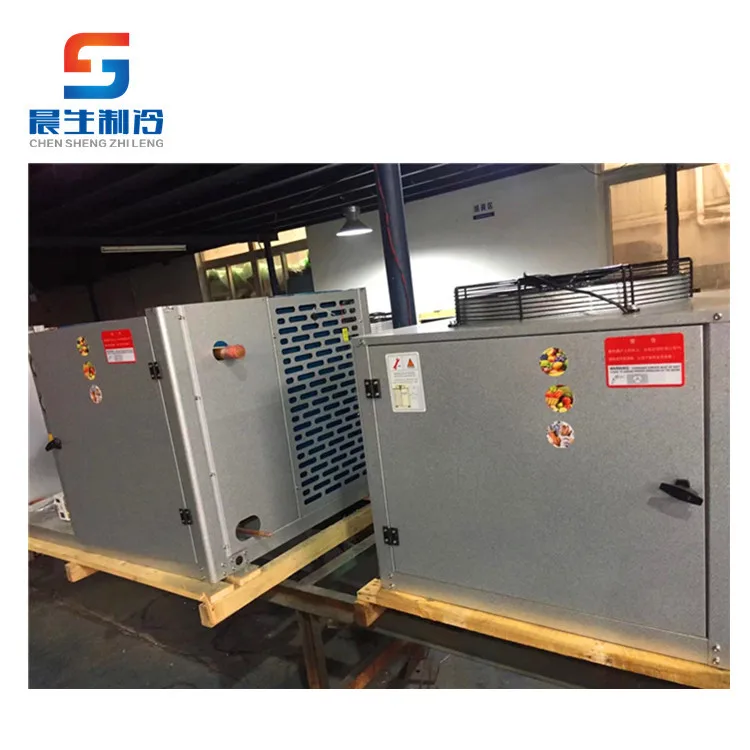 
Condensing unit parts of refrigeration equipment for ice cream machine metal body air cooler chiller evaporator 