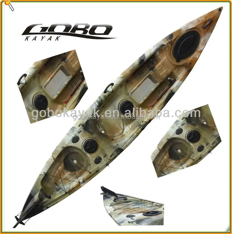 single fishing kayak with one more transparent hatch.,fishing kayak,kayak