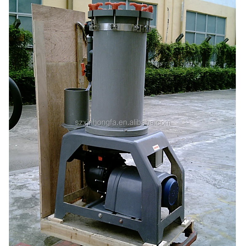Factory Price Chromic Acid Filter With PVDF Pump For Chrome Plating