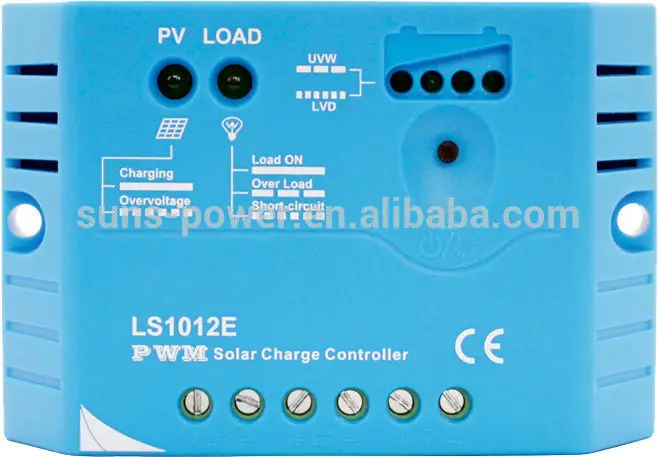 Экономические 12 В 10A PWM открытый солнечное зарядное устройство с USB порт