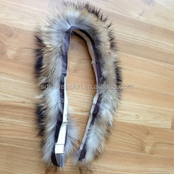 Raccoon!raccoon fur strip#IMG_5351
