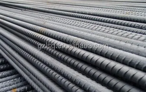 Steel Rebar ASTM A615 Grade 60 Deformed Round Steel Bar GB HRB400