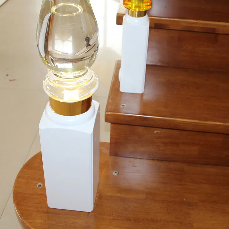 
Indoor Wooden Crystal Balusters for House Decoration 