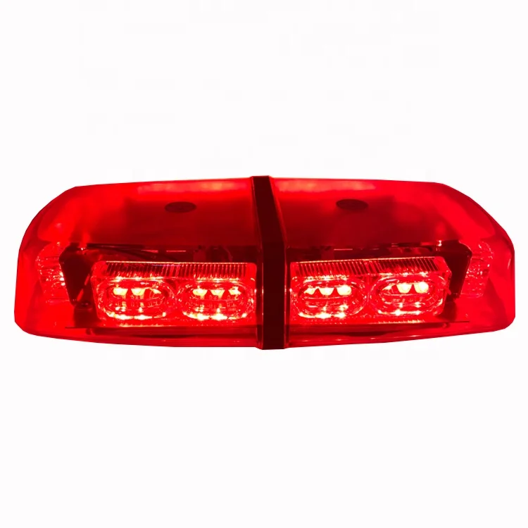 Safe magnetic Low Temperature Warning Light bar mini emergency strobe lights for security vehicles