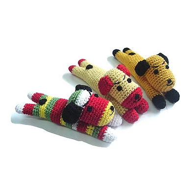Pet Crochet Bear Toy
