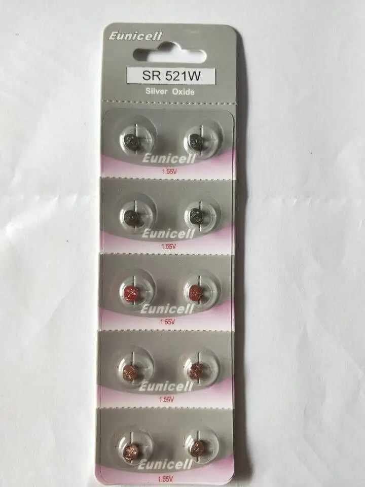 High Quality button cell battery SR44 357 LR44 Silvery Oxide cells