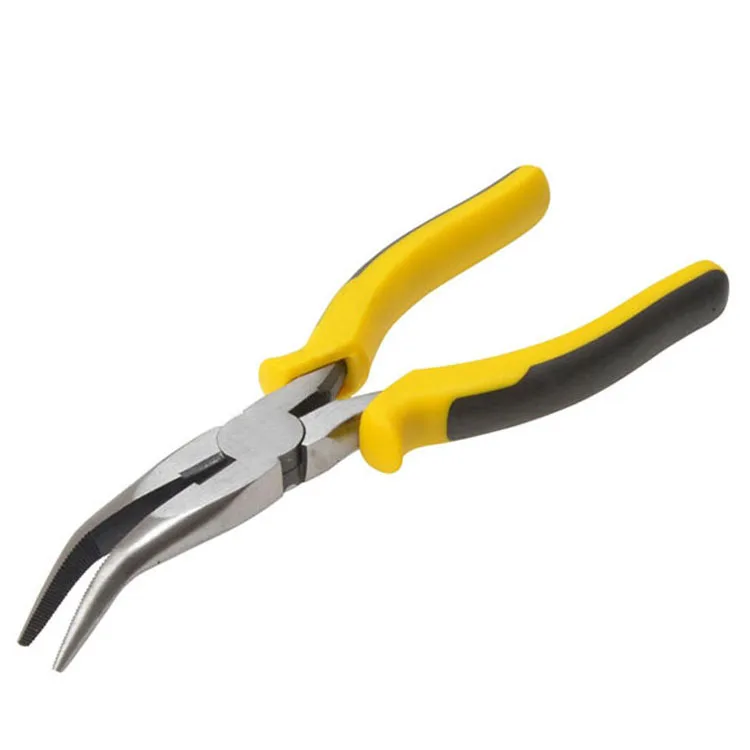 Хромированные плоскогубцы для удаления волос с длинным носом