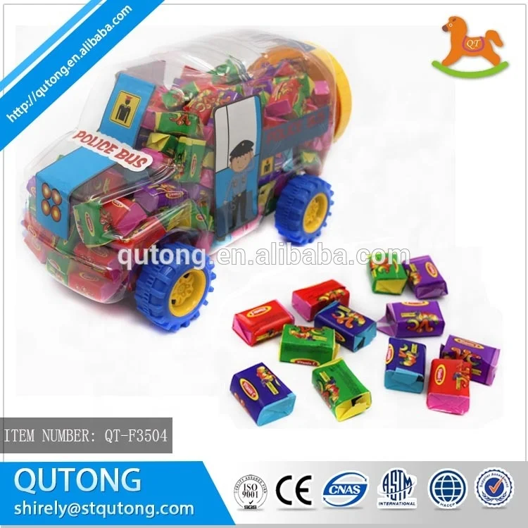 New product hot sale wholesale Colorful fruit flavored lollipop bubble gum candy