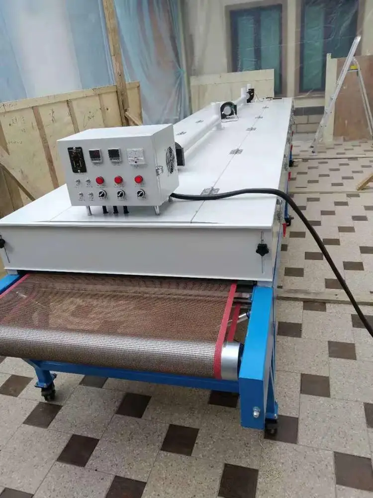 
Industrial microwave tunnel dryer for screen printing 