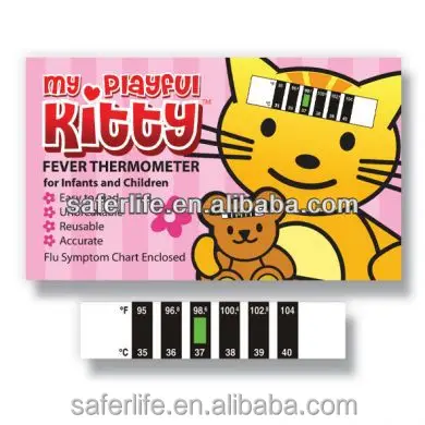 Promotion gift thermometer strips forehead temperature strips  gifts for medical doctors accessories