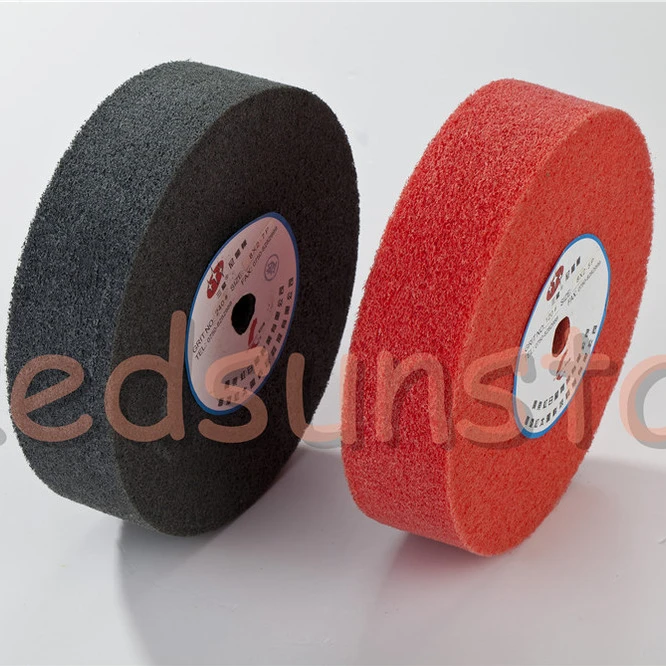 Nylon Buffing Wheel Non woven polishing wheel For Metal