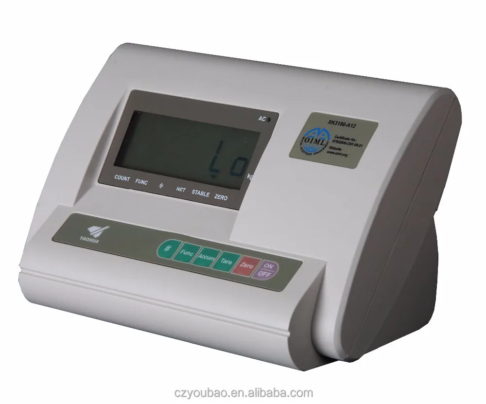 yaohua weighing indicator A12 and A12E