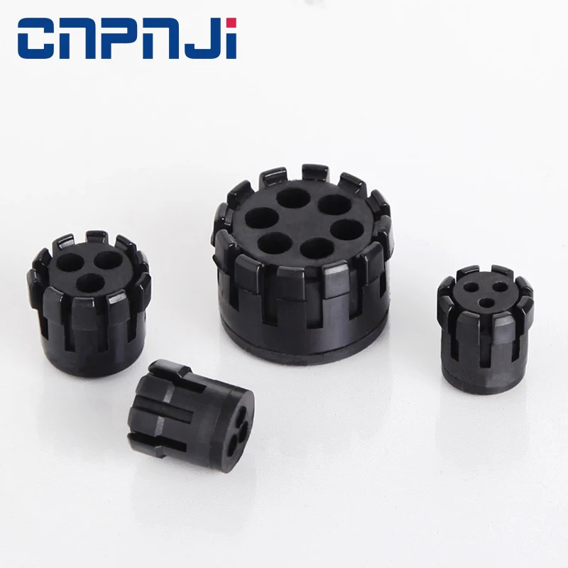 Multi Insert Hole Cable Gland IP68 Certified Quality PA66 PG M25 G NPT Thread Nylon Electric Cable Wire Protection