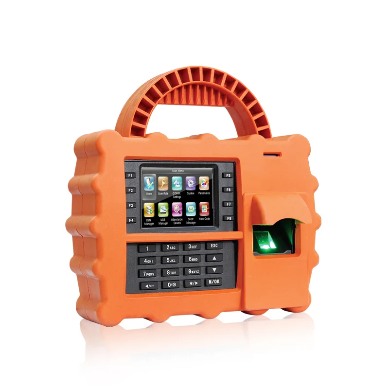 (TFT500P/MF+3G)  Portable Biometric Fingerprint & MF card Time Attendance Machine  with 3G function