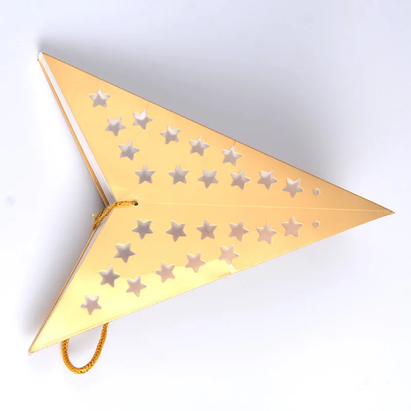 Party Decoration Led Light Paper Star Lantern/ Paper Star Light