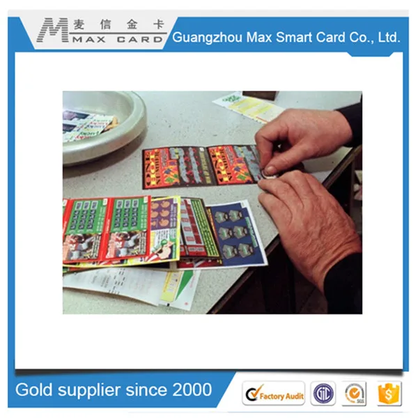 2024 crazy selling cheap multi pin scratch cards paper in Guangzhou