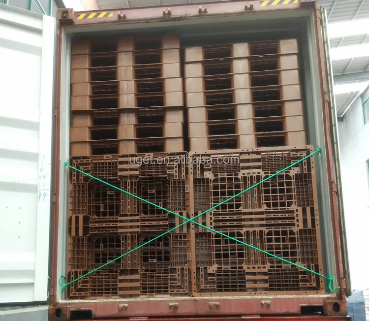 
Heavy Duty 9 Runners Style Transport plastic Field Pallet 