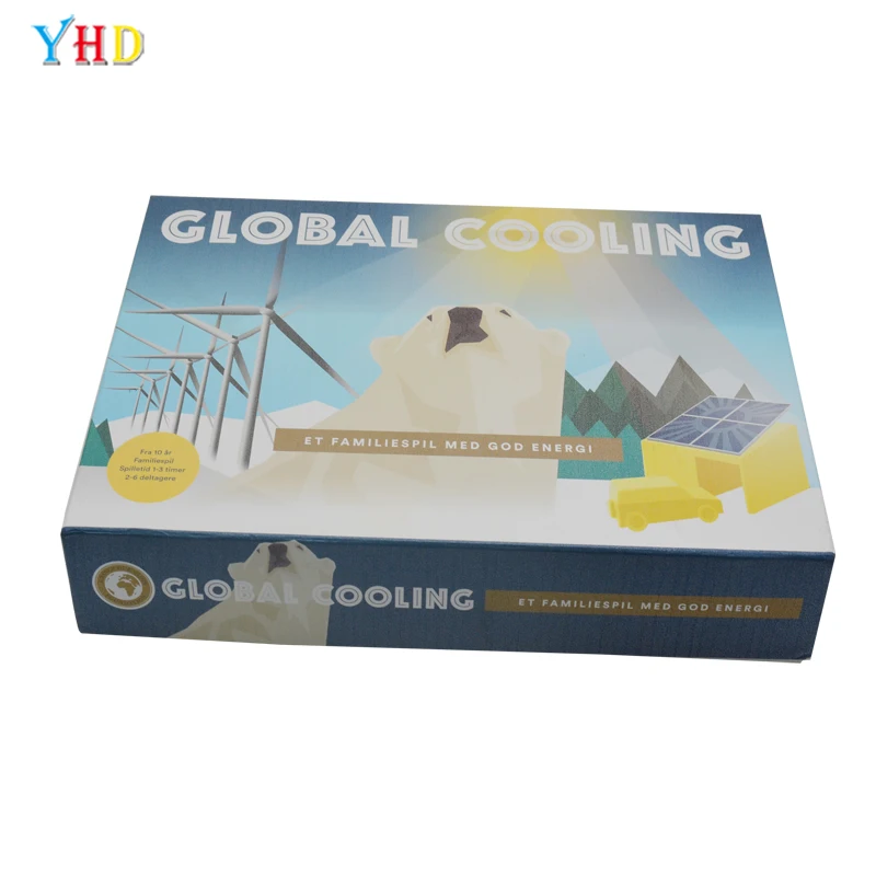 2021YHD custom printed 300gsm art paper play card game / board game tarot cards