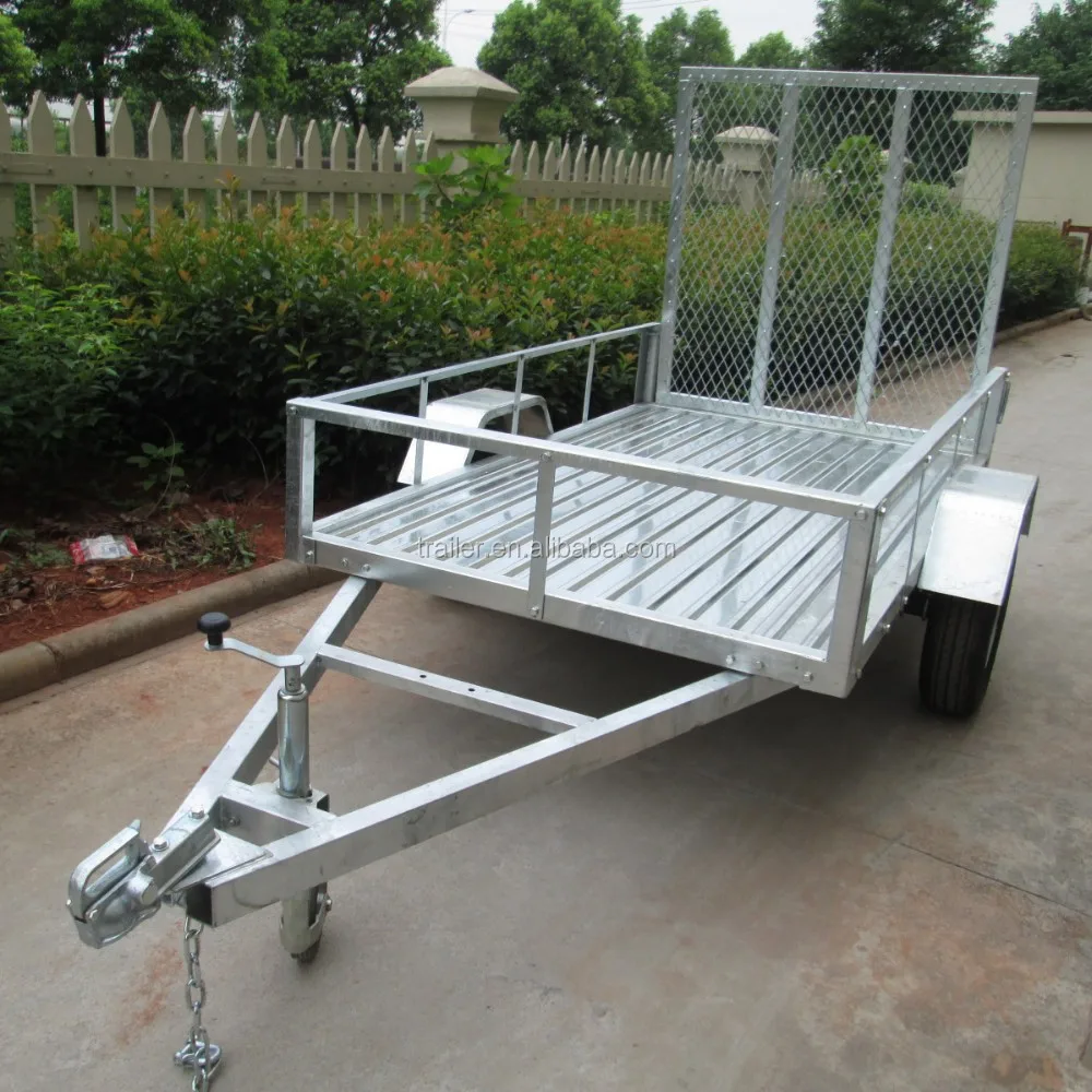 Jinhua Yongqiang rvs Hot Dip Galvanized 6 x 4 ATV Trailer traveltrailer othertrailers
