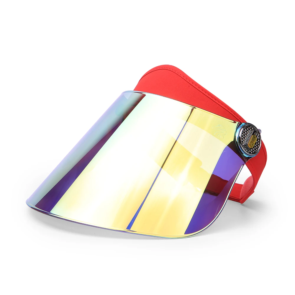 Модная красочная пляжная Спортивная пластиковая Солнцезащитная шляпа для женщин и девочек