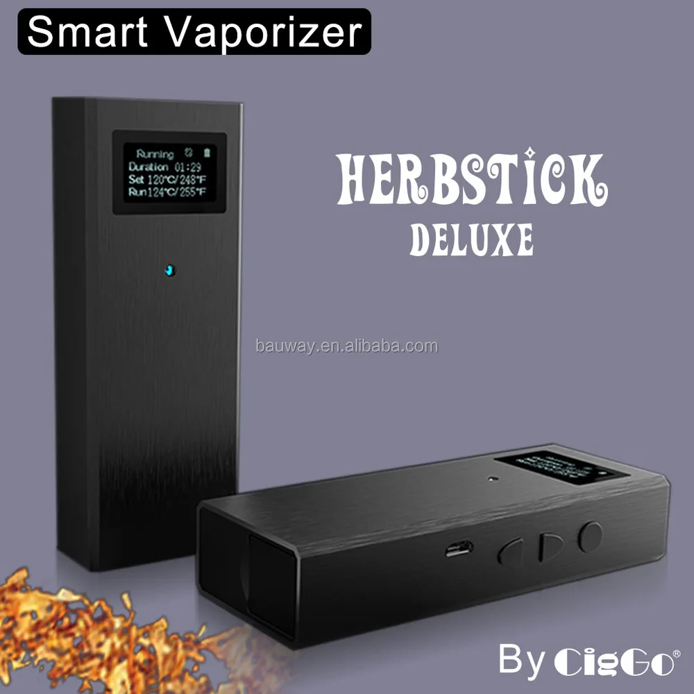 
New arrival 2200 mAh battery upgraded Herbstick deluxe dry herb vaporizer e pipe 