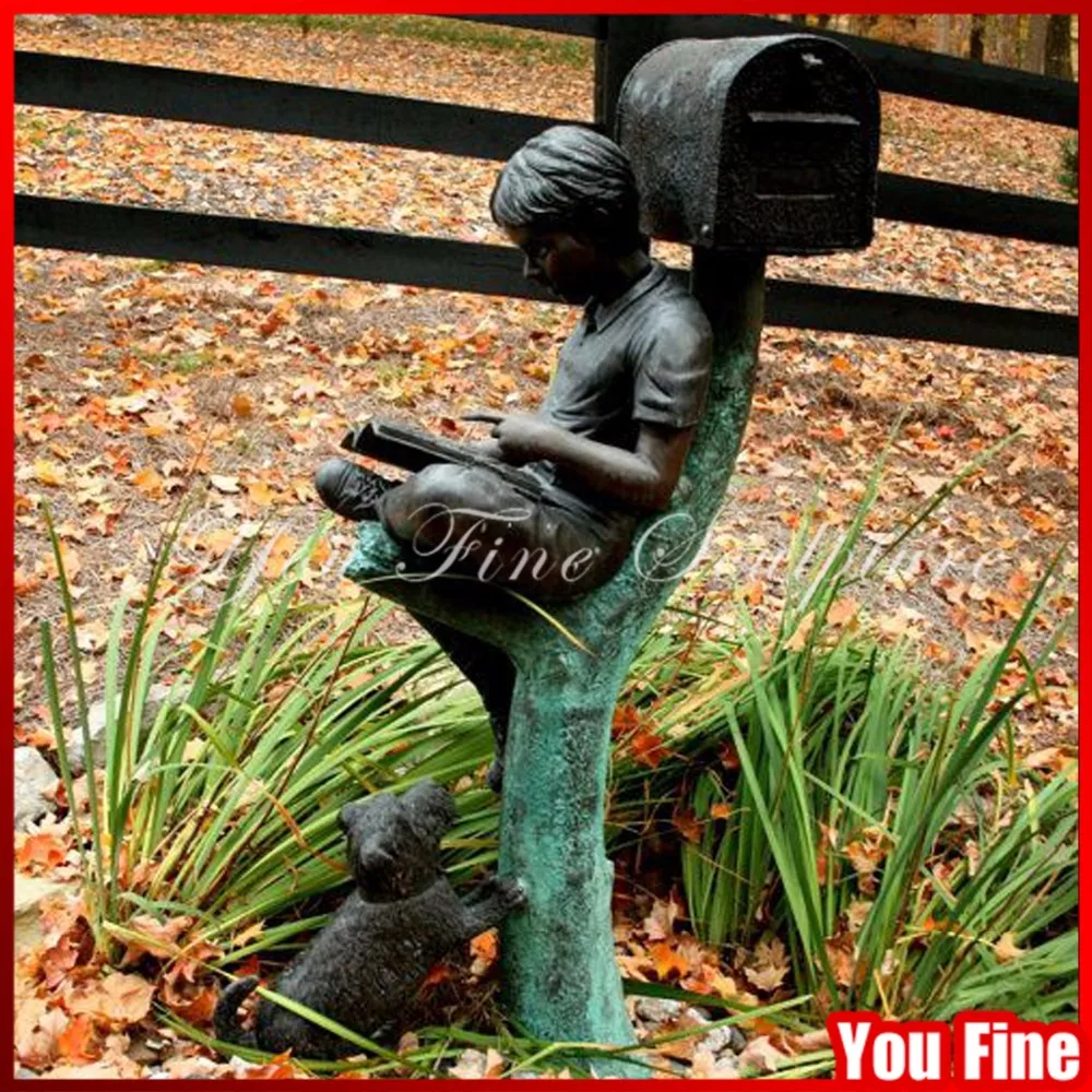 
European Style Cast Iron Mailbox 