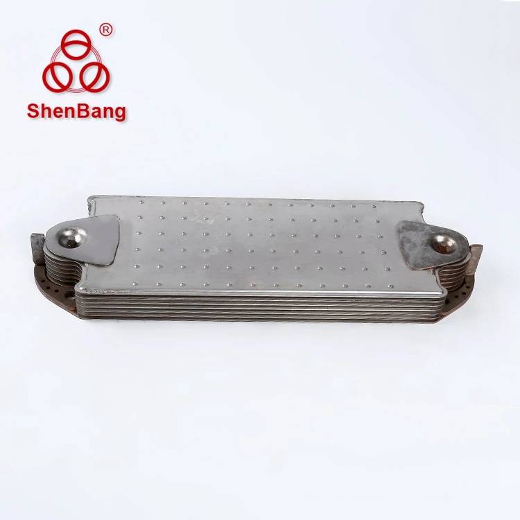 Accessories manufacture auto transmission diesel engine excavator truck spare parts stainless steel oil cooler box 20749399