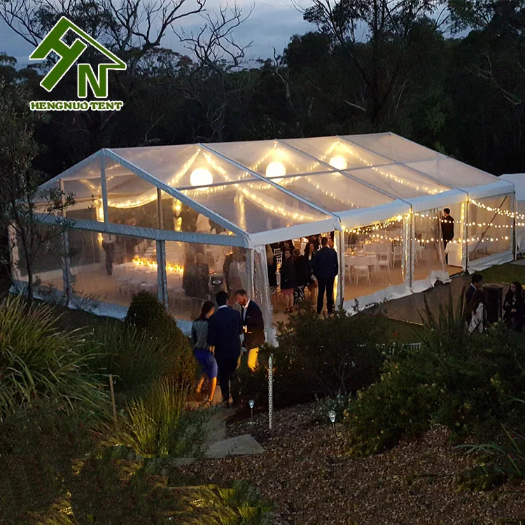 Clear Transparent Cheap Outdoor 6x12m Gazebo Marquee Tent for Sale