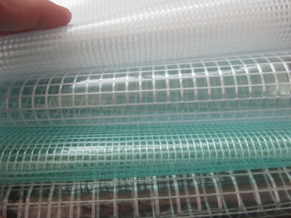 PVC transparent Tarpaulin for market stall cover awning shelter canopy /pen case/bag