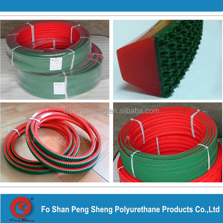 Пищевой полиуретановый Конвейерный V-образный ремень из ТПУ с супер захватом