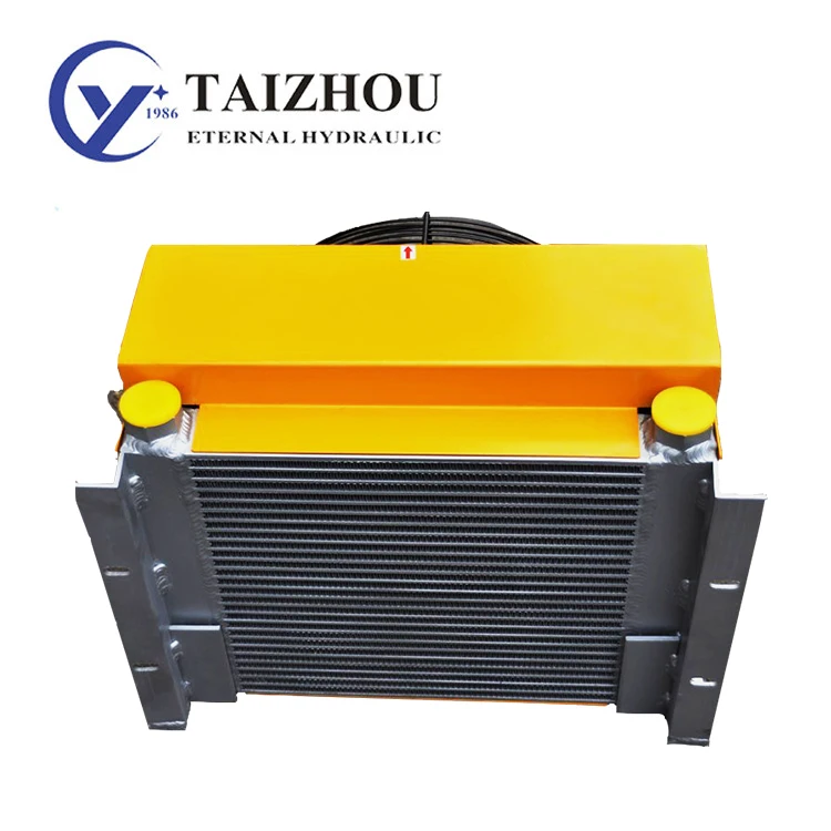 AH/AJ1417T DC 12V 24V Heat Exchange Industrial Hydraulic Air Cooler