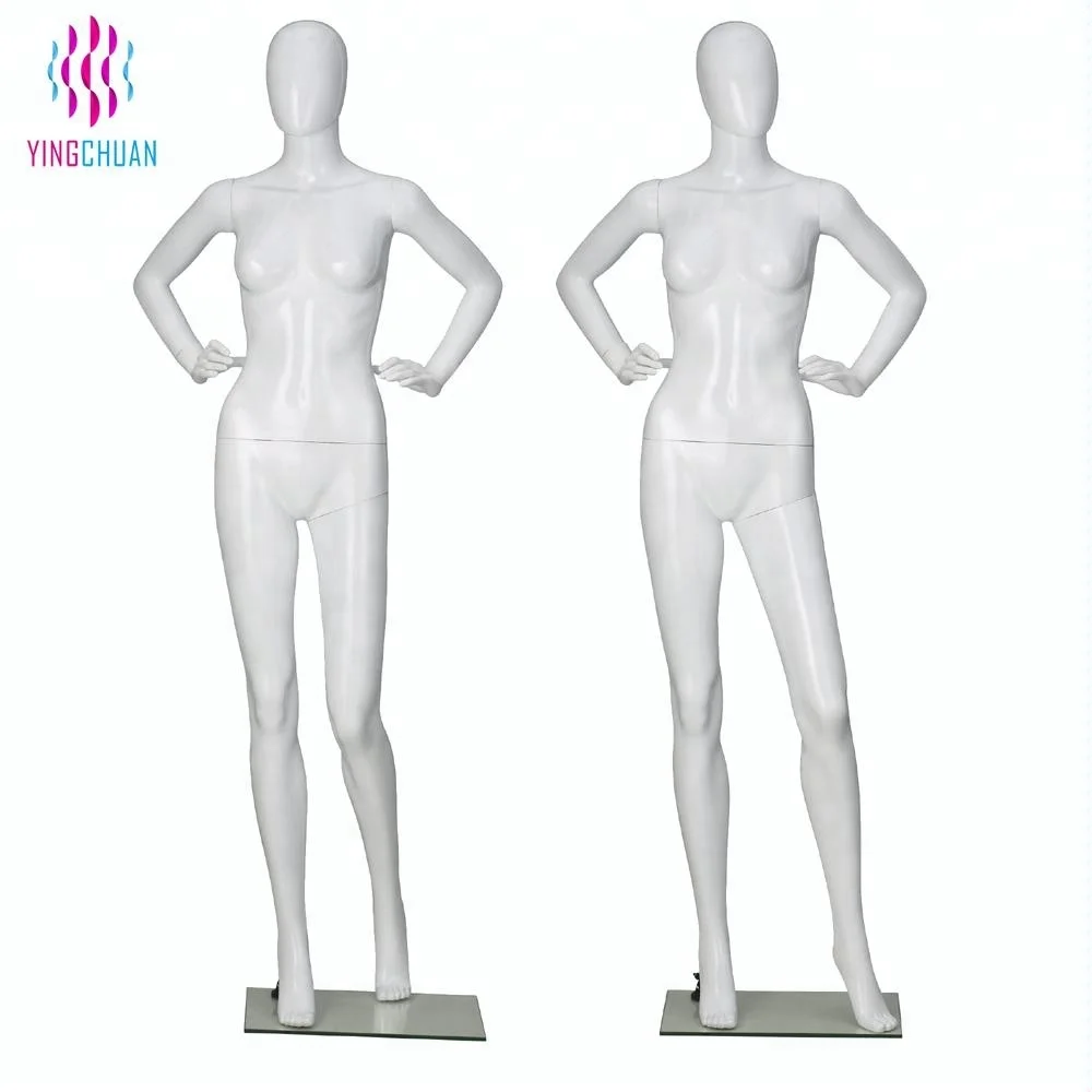 Abstract female sexy women egg head mannequin