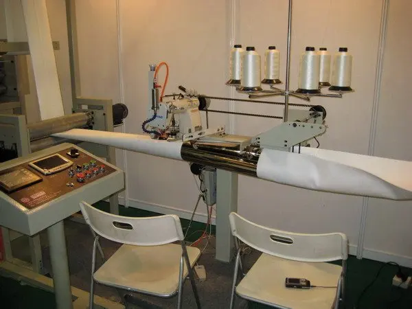 Filter Bag Leather Sewing Machine for Sale Electronic Industrial Sewing Machine from China 33.6mm Max. Sewing Thickness 100 SFF