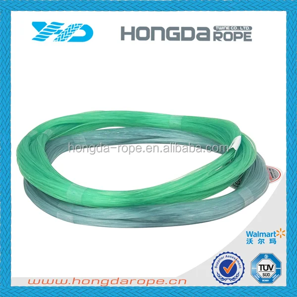 fluorescent mono nylon fishing line , mono-filament crystal fishing line, 0.35 mm fishing line