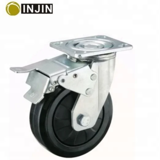 5 дюймов кургана колеса из монолитной резины шин