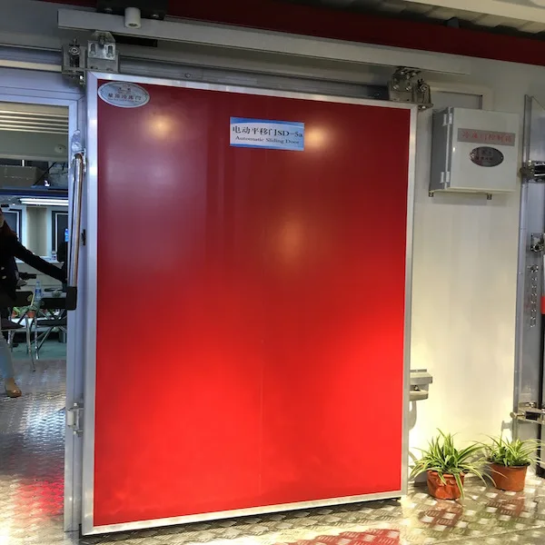 Cold Room Freezer Walk Refrigerator Aluminium Manual Automatic Full Half Buried Double Hinged Swing Sliding Door Manufacturer