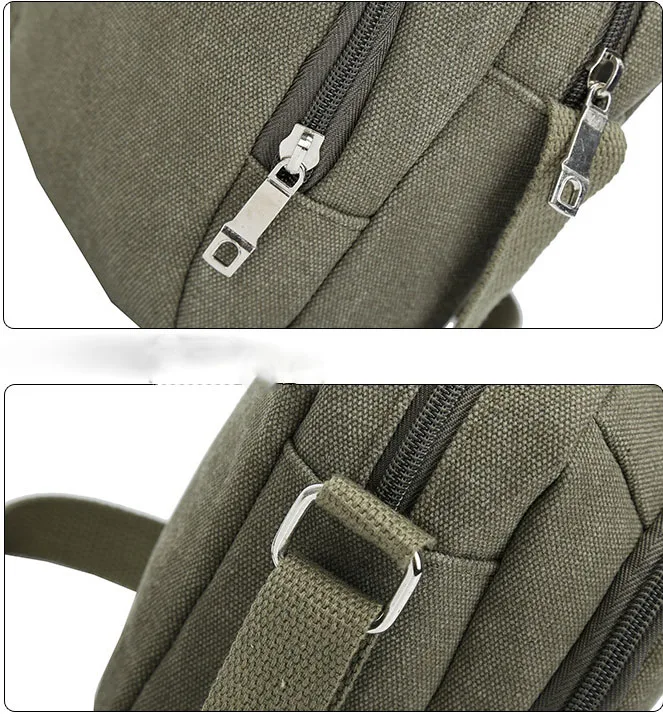 New Messenger Bag Canvas Shoulder Cross Body Bag for Men