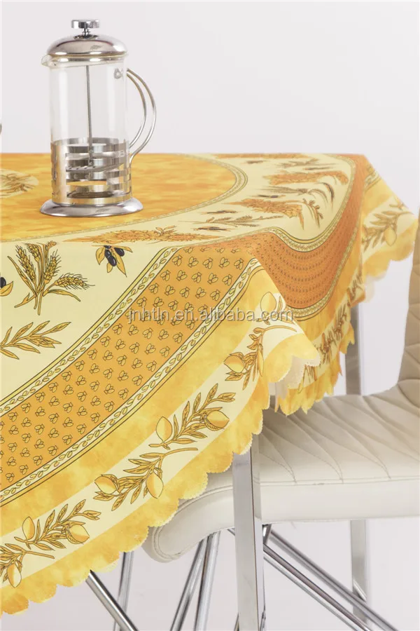 Круглый ткань картина конструкции на скатерти с 72 дюйм(ов) диаметр