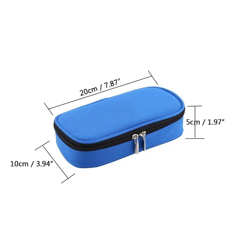 Medical Care Protector Case Portable Organizer Insulin Cooler Bag for The Diabetic