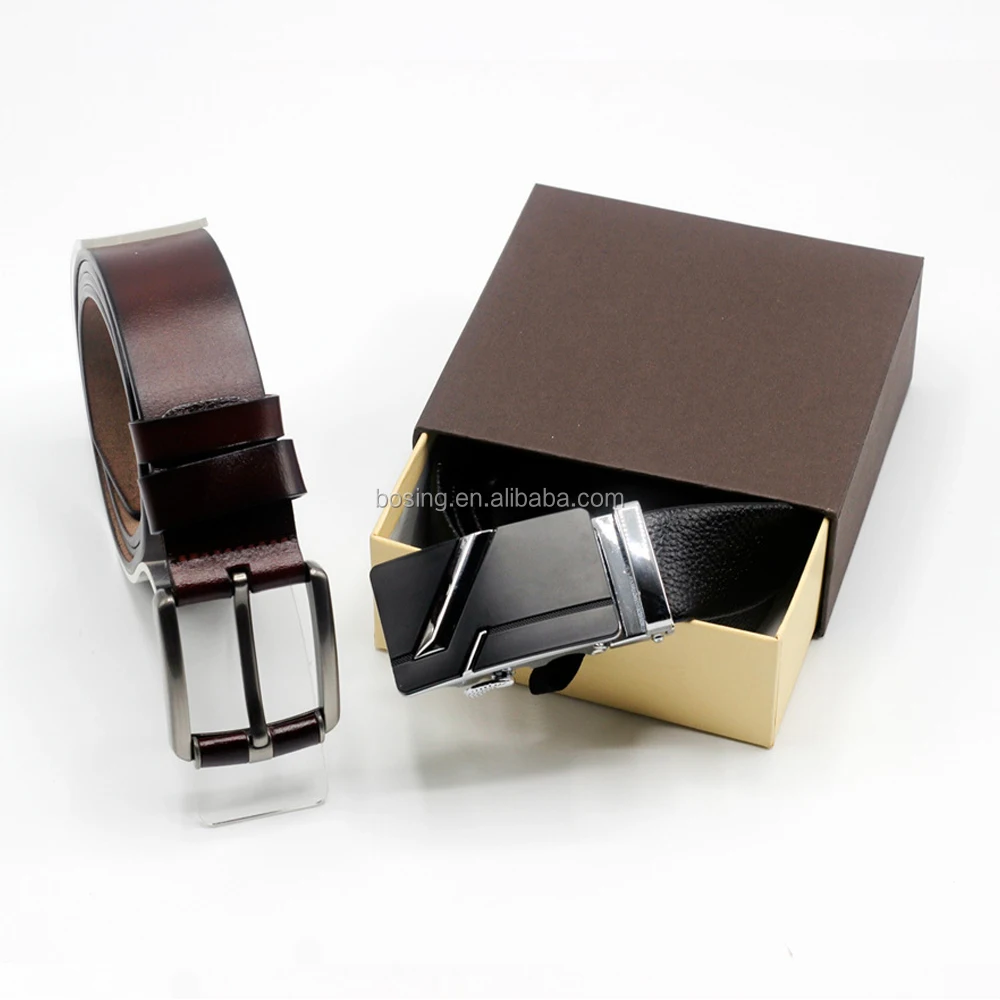 Wholesale Cheap Gift Packaging Belt Box Luxury Custom Printed Drawer Cardboard Paper Belt Box