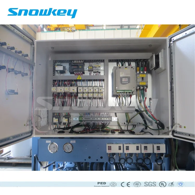 
Snowkey Flake Ice Making Machine 4 ton Good Quality Flake Ice Machine Price 