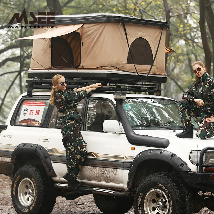 MSEE outdoor product MS-CAR-5 camping car roof mounted tent roof top car