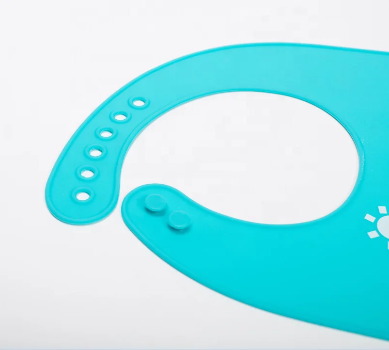 
Cute Kid Infant Bibs Baby Soft Silicone Bib Waterproof Saliva Dripping Bibs 