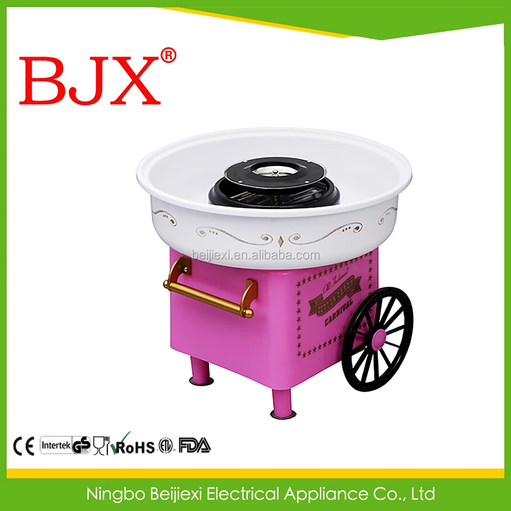 sugar Cotton Candy Maker Hot Sale Carnival Style machine for home use Christmas Gift cotton candy machine