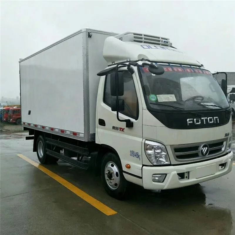  2019 г. продажа холодильных Грузовиков FOTON Aumark школьного