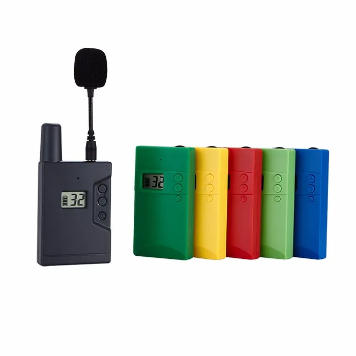 wireless tour guide system simultaneous interpretation device Multi-language translation system