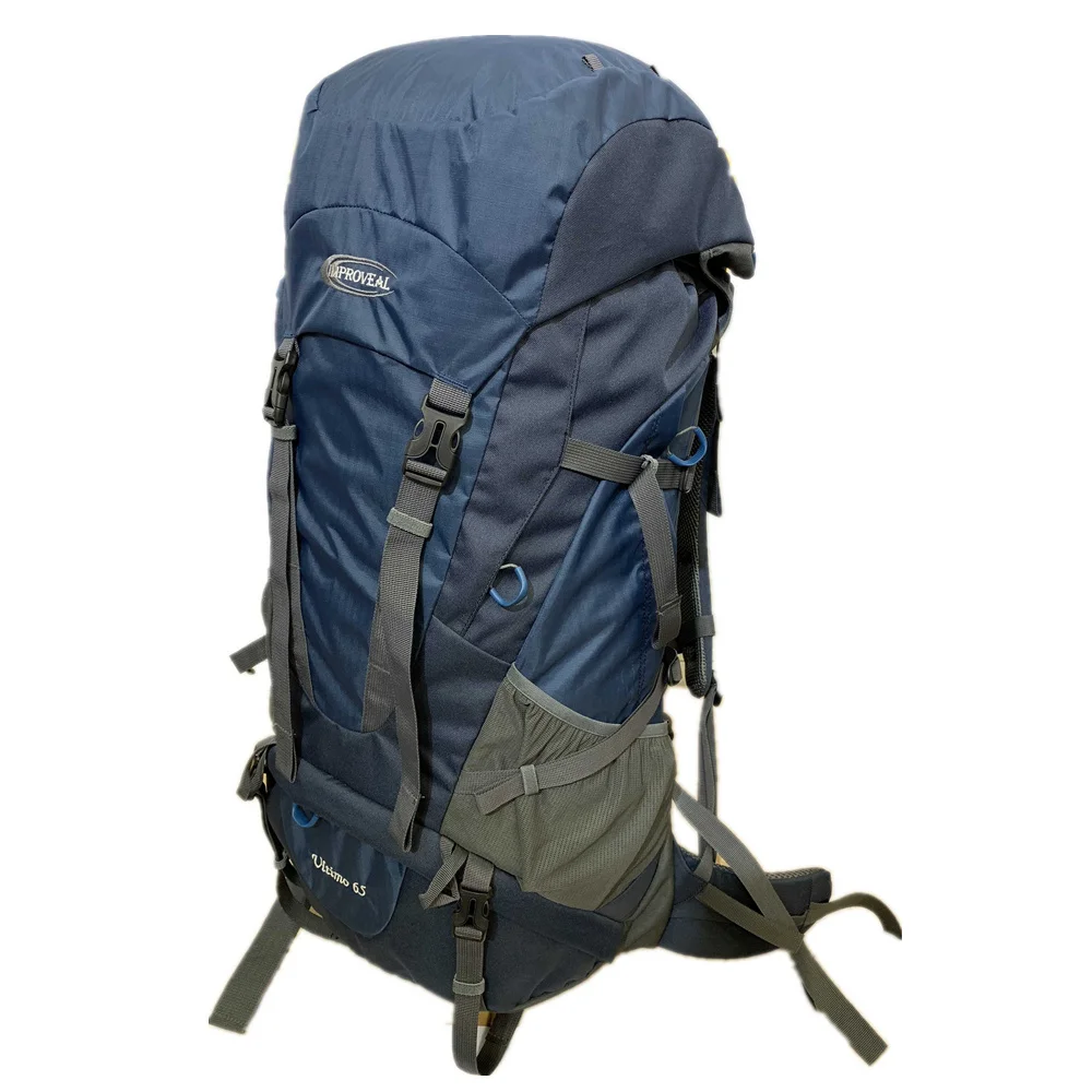 rpet backpack for hiking best hiking backpack mountaineering pack with Rain Cover for Outdoor Camping