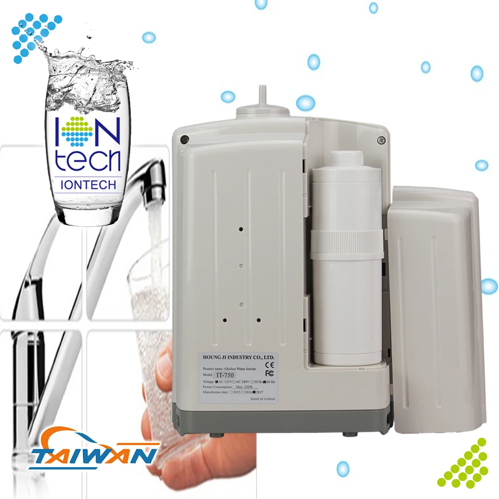 IT-750 Iontech 7 electrolysis levels ionizer, undersink alkaline aqua ionizer