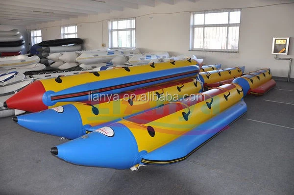 Liya 3.9-7.0m banana boat inflatable banana raft for sale in China